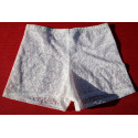 Gaine shorty vintage blanche S