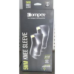 COMPEX Genouillères compressives 5mm knee sleeve noir
