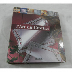 livre l'art du crochet éditions ATLAS nombreuses fiches