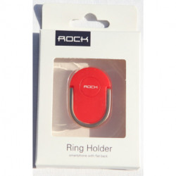 lot de 4 ROCK grip phone Finger Ring Holder blanc, rouge, noir, rose