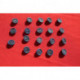 19 boutons vintage neufs marque HAUTE MODE