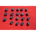 19 boutons vintage neufs marque HAUTE MODE