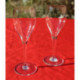 2 Flute en cristal de baccarat model Œnologie