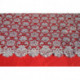 Etole écharpe dentelle grise neuve vintage