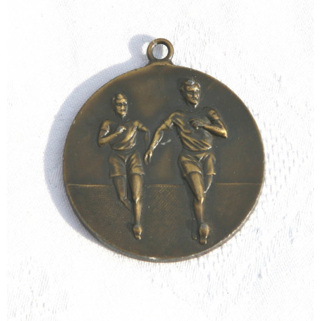 médaille 2 coureurs à pieds