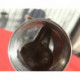 rare chope a bière décor RENARD verre émaillé couvercle tête renard