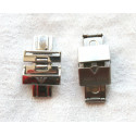 2 BOUCLES de bracelets métalliques pour montre G. A et ALAN STILL